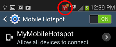 Hotspot icon